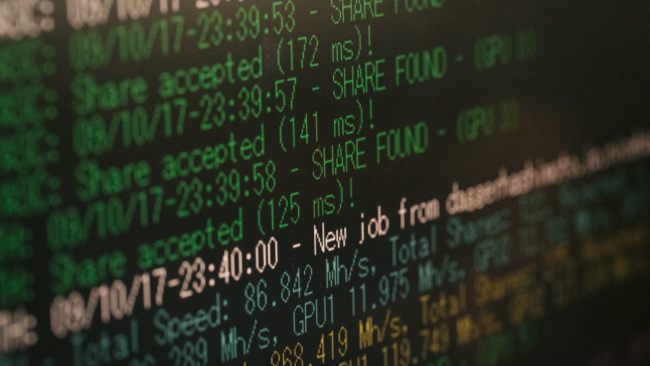 マイニングのハッシュレート